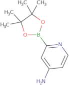 2-(4,4,5,5-Tetramethyl-1,3,2-dioxaborolan-2-yl)pyridin-4-amine