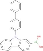 [9-(4-Phenylphenyl)carbazol-2-yl]boronic acid