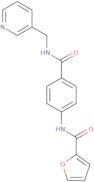 N-(4-((Pyridin-3-ylmethyl)carbamoyl)phenyl)furan-2-carboxamide