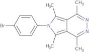 6-(4-Bromophenyl)-1,4,5,7-tetramethyl-6H-pyrrolo[3,4-d]pyridazine