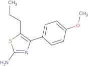 4-(4-Methoxyphenyl)-5-propyl-1,3-thiazol-2-amine