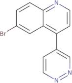 6-bromo-4-(pyridazin-4-yl)quinoline