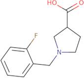 1-(2-Fluorobenzyl)pyrrolidine-3-carboxylic acid