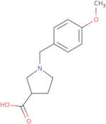 1-(4-Methoxybenzyl)pyrrolidine-3-carboxylic acid