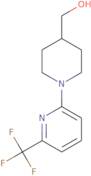 {1-[6-(Trifluoromethyl)pyridin-2-yl]piperidin-4-yl}methanol