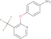 4-{[3-(Trifluoromethyl)pyridin-2-yl]oxy}aniline