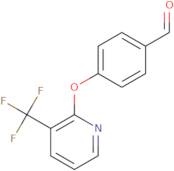 4-{[3-(Trifluoromethyl)pyridin-2-yl]oxy}benzaldehyde