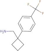 (1-[4-(Trifluoromethyl)phenyl]cyclobutyl)methylamine