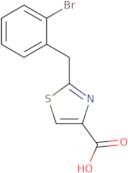 2-(2-Bromobenzyl)-1,3-thiazole-4-carboxylic acid