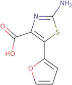 2-Amino-5-(2-furyl)-1,3-thiazole-4-carboxylic acid