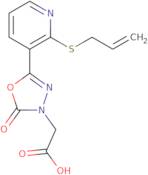 [5-[2-(Allylthio)pyridin-3-yl]-2-oxo-1,3,4-oxadiazol-3(2H)-yl]acetic acid