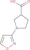 (3R)-1-(1,2-Oxazol-3-yl)pyrrolidine-3-carboxylic acid