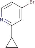 4-Bromo-2-cyclopropylpyridine