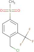 1-(Chloromethyl)-4-(methylsulfonyl)-2-(trifluoromethyl)benzene