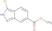 3-Chloro 1H-indazole-6-carboxylic acid methyl ester