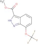 7-Trifluoromethoxy-1H-indazole-3-carboxylic acid methyl ester