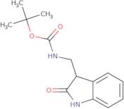 tert-Butyl N-[(2-oxo-2,3-dihydro-1H-indol-3-yl)methyl]carbamate