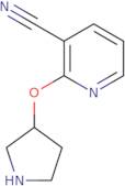 2-(Pyrrolidin-3-yloxy)nicotinonitrile