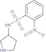 2-Nitro-N-(pyrrolidin-3-yl)benzenesulfonamide