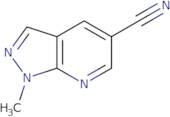 1-Methyl-1H-pyrazolo[3,4-b]pyridine-5-carbonitrile