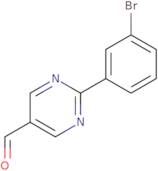 2-(3-Bromophenyl)pyrimidine-5-carbaldehyde