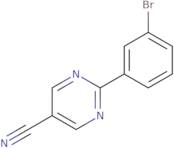 2-(3-Bromophenyl)pyrimidine-5-carbonitrile