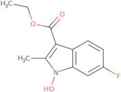 ethyl 6-fluoro-1-hydroxy-2-methyl-indole-3-carboxylate