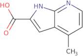 4-Methyl-1H-pyrrolo[2,3-b]pyridine-2-carboxylic acid