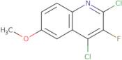 2,4-Dichloro-3-fluoro-6-methoxyquinoline