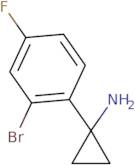 1-(2-Bromo-4-fluorophenyl)cyclopropan-1-amine