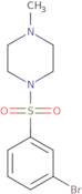 1-(3-Bromophenylsulfonyl)-4-methylpiperazine