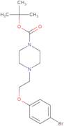 tert-Butyl 4-[2-(4-bromophenoxy)ethyl]piperazine-1-carboxylate