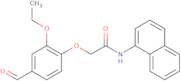 2-(2-Ethoxy-4-formylphenoxy)-N-(1-naphthyl)acetamide