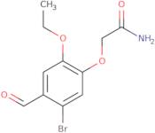 2-(5-Bromo-2-ethoxy-4-formylphenoxy)acetamide