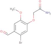 2-(5-Bromo-4-formyl-2-methoxyphenoxy)acetamide