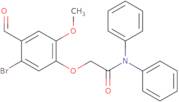 2-(5-Bromo-4-formyl-2-methoxyphenoxy)-N,N-diphenylacetamide