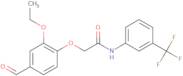 2-(2-Ethoxy-4-formylphenoxy)-N-[3-(trifluoromethyl)phenyl]acetamide