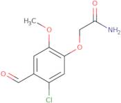 2-(5-Chloro-4-formyl-2-methoxyphenoxy)acetamide