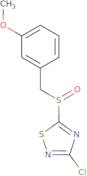 3-Chloro-5-(3-methoxybenzylsulfinyl)-1,2,4-thiadiazole