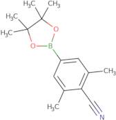 2,6-Dimethyl-4-(4,4,5,5-tetramethyl-1,3,2-dioxaborolan-2-yl)benzonitrile