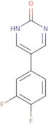 5-(3,4-Difluorophenyl)-2-hydroxypyrimidine