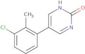 5-(3-Chloro-2-methylphenyl)pyrimidin-2-ol