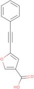 5-(2-Phenylethynyl)furan-3-carboxylic acid