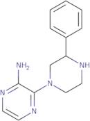 3-(3-Phenylpiperazin-1-yl)pyrazin-2-amine