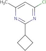 4-Chloro-2-cyclobutyl-6-methylpyrimidine