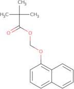 2,2-Dimethyl-propanoic acid (1-naphthalenyloxy)methyl ester