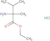 Ethyl (2S)-2-amino-2,3-dimethylbutanoate hydrochloride