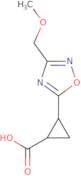 rac-(1R,2S)-2-[3-(Methoxymethyl)-1,2,4-oxadiazol-5-yl]cyclopropane-1-carboxylic acid