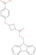 4-[(1-{[(9H-Fluoren-9-yl)methoxy]carbonyl}azetidin-3-yl)oxy]benzoic acid