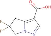 5,5-Difluoro-4H,5H,6H-pyrrolo[1,2-b]pyrazole-3-carboxylic acid